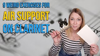 9 Minutes, 9 Exercises for Clarinet Air Support | Clarinets, Cats, & Coffee