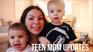 A day with us... some updates!! Teen Mom Vlog