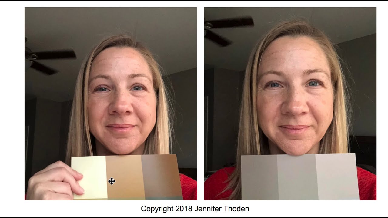 How To Do A Self Color Analysis With My Color Analysis Cards Youtube