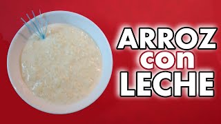 Cómo hacer El MEJOR ARROZ CON LECHE CASERO del mundo 😱🥛🍚 (CREMOSO, FÁCIL, RÁPIDO y MUY RICO).