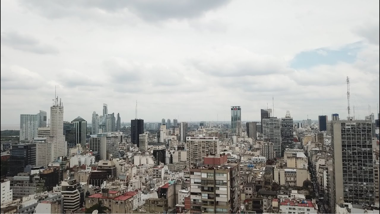 drone footage - Buenos Aires