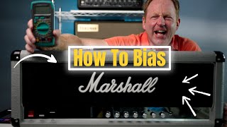 How To Bias Marshall Silver Jubilee Reissue 2555X Tube Amp