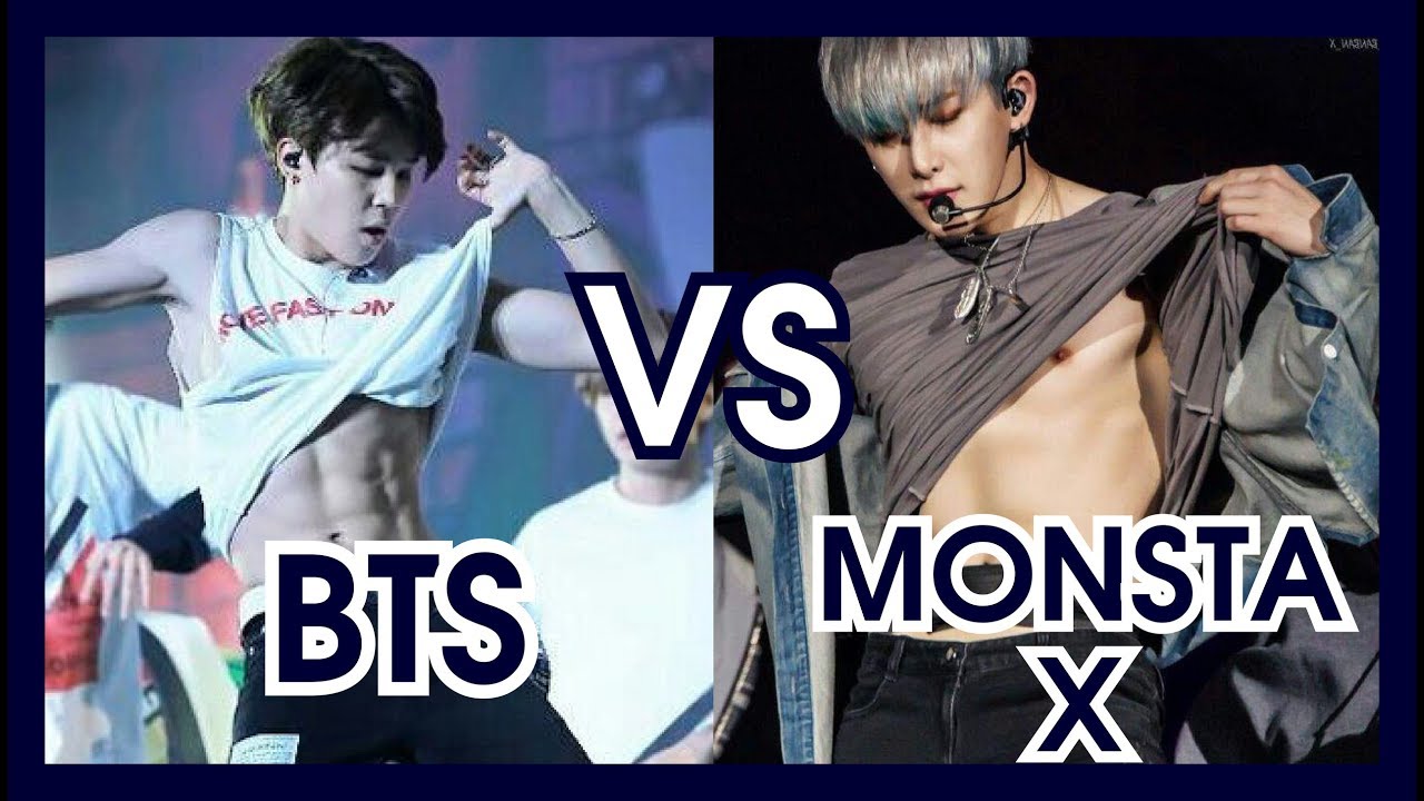 BTS VS MONSTA X - YouTube