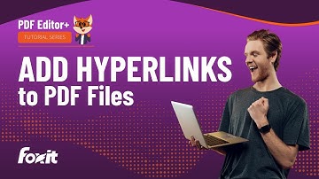 How to Add Clickable Links to PDFs in 2 Minutes? | Foxit PDF Editor Tutorial
