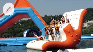 率先試大埔水上aqua park 必玩6米高巨型滑梯
