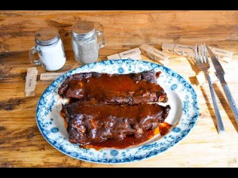 Las famosas costillas T-REX de FOSTER'S HOLLYWOOD / FOSTER'S HOLLYWOOD'S Famous T REX Ribs /CROCKPOT