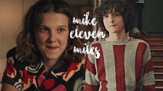 AU: eleven + mike + miles | love triangle