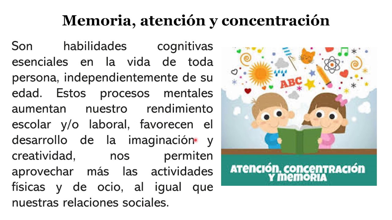 Desarrollo Personal, Ciudadanía y Cívica - Sesión 4 - Memoria, atención
