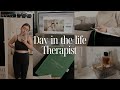 Day in the life of a mental health therapist  maintaining my habits wfh virtual sessions