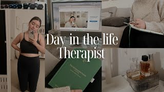 Day in the life of a mental health therapist | maintaining my habits, wfh virtual sessions by Monica Denais 890 views 4 months ago 22 minutes