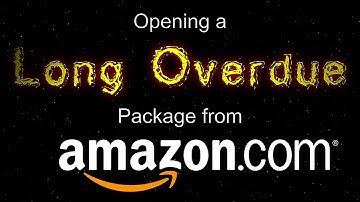 Opening a Long Overdue Package from Amazon #unboxing #unboxingvideo #packageopening
