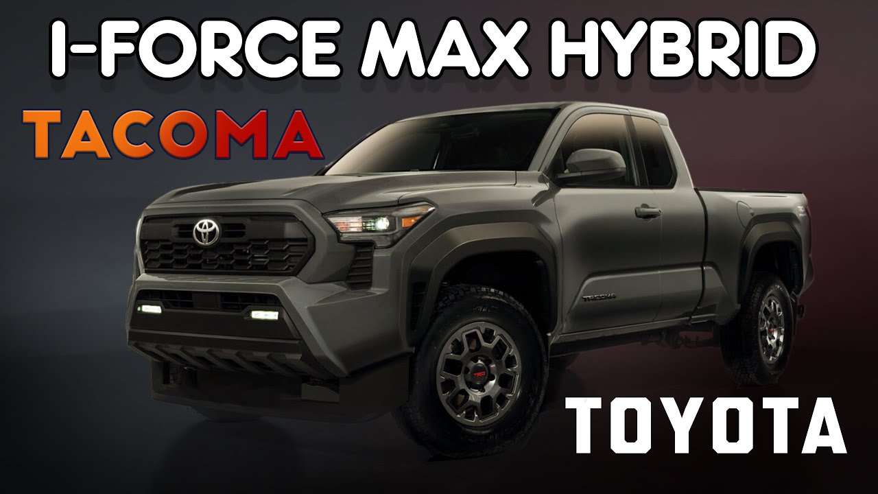 2025 Toyota Tacoma i-FORCE MAX Hybrid: Power Meets Efficiency - YouTube