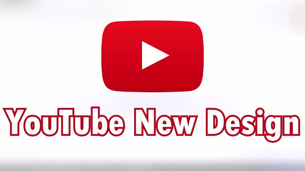YouTube New Design | Dark Mode | 2017