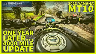 1 Year update - 2023 Yamaha MT10 | New DJI Osmo Action 4 Setup