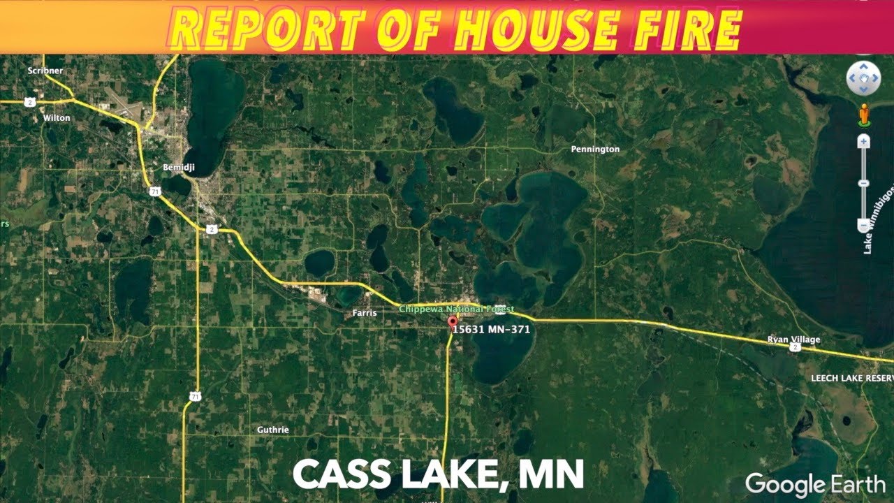 Early Sunday Morning House Fire In Cass County, MN - YouTube