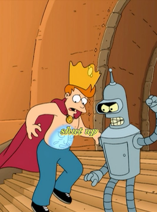 Fry cries out a king 👑😭 #cartoon #futurama #funny #animation