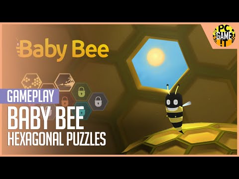 Baby Bee -  Hexagonal Puzzle Gameplay [1080p HD]