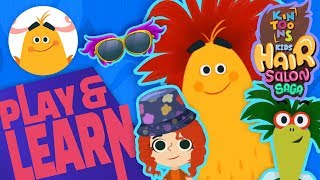 Fun Makeover Kids Gameplay - Play & Learn With Merle | KinToons Kids Hair Salon Saga | Kinsane Games screenshot 4