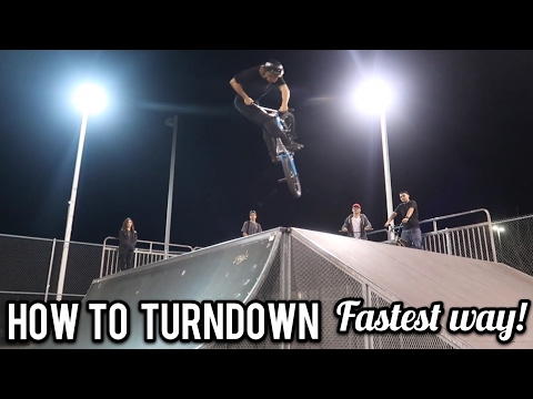 How To Turndown BMX