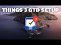 My Things 3 GTD Setup – shortcuts and advanced tags