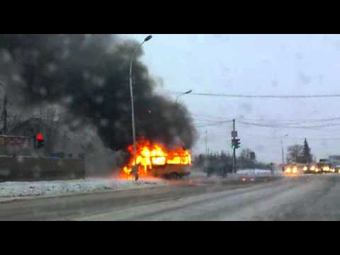Газель взорвалась на мкаде Газель взорвалась на мкаде
