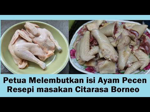 Video: Adakah anda melembutkan ayam?