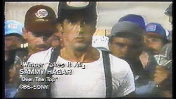 ♪ 映画MV「オーバー・ザ・トップ」(1987) 主題歌 オーバー・ザ・トップ/サミー・ヘイガー with エディ・ヴァン・ヘイレン Winner Takes It All/Sammy Hager