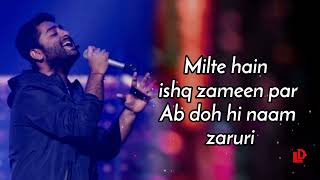 Itni Si Bat hai (Lyrics video)- Azher | Arijit Singh | Antara Mitra | Manoj Yadav | Pritam | Imran H