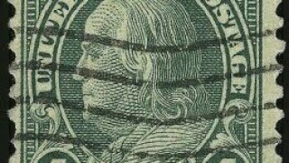 $175,000 Franklin Stamp #594 #596