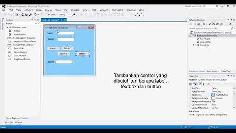Tutorial Membuat Kalkulator Sederhana dengan VB.Net 2012