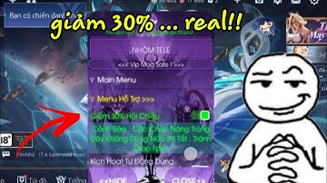 ( LIÊN QUÂN MOBILE) HACK MAP LIÊN QUÂN MỚI NHẤT | GIẢM 30% HỒI CHIÊU REAL!!