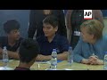 German Chancellor Visits School In Beirut Meets Berri German Chancellor Visits School In Beirut Meets Berri