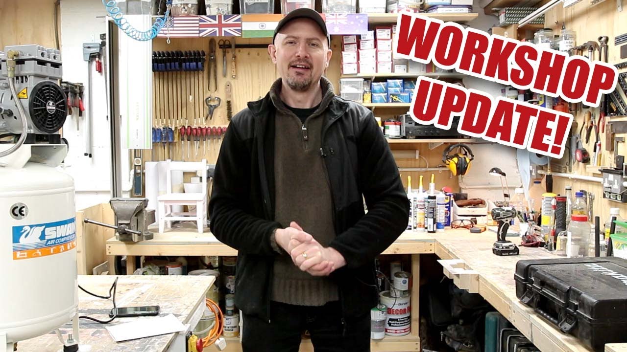 Notes from a Small Workshop - I did an oopsie! Vlog update (Feb 2020)