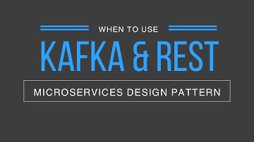 Microservices Design Pattern - When to use Kafka and REST? | Tech Primers