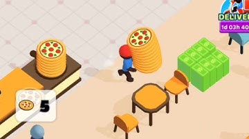 Pizza Ready - Gameplay Walkthrough Part 6 Stickman Pizza Restaurant Idle Tycoon (iOS, Android)