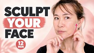 12-Minute Face Sculpting Massage for a Lifted, Defined Look