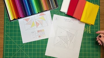 How to paper piecing Part 3: Preparing my papers for sewing