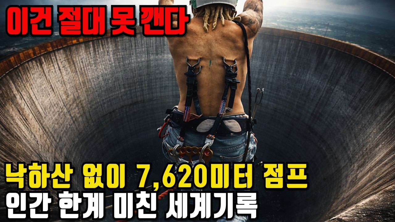 이건 진짜 못 깬다… 낙하산 없이 7,620미터에서 뛰어내린 남자