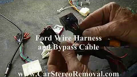 Wire Harness and Color Codes for Ford, Lincoln, Mercury = Car Stereo HELP