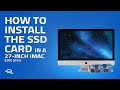 How to Install/Upgrade the SSD Card Slot of a 27-inch iMac (Late 2012)