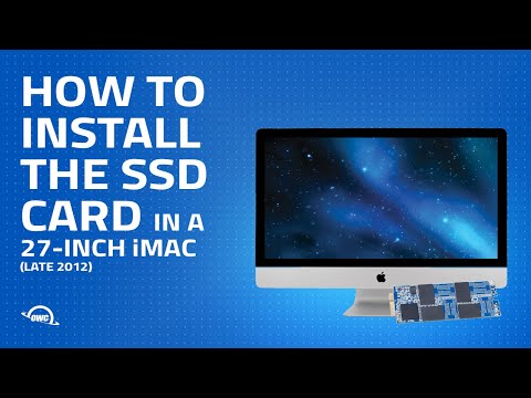 How to Install/Upgrade the SSD Card Slot of a 27-inch iMac (Late