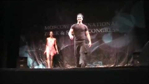 1st International MOSCOW ZOUK CONGRESS, ZOUK SHOW, Tania & Marcelo