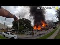 New footage released showing Dallas apartment explosion, ahead of the victim's funeral