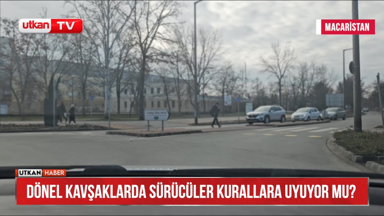 Macaristan’da Dönel Kavşak Disiplini: Sürücüler Kurallara Harfiyen Uyuyor