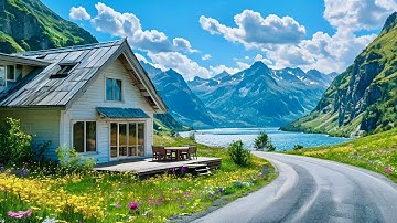 Swiss Villages , Switzerland’s Most Magical Road Trip Views ‚ 4K