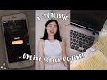 A “REALISTIC” 7 AM ONLINE SCHOOL ROUTINE!! (UST FRESHMAN) | Aimee Yap