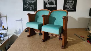 Cinema seats - renovation and upholstery