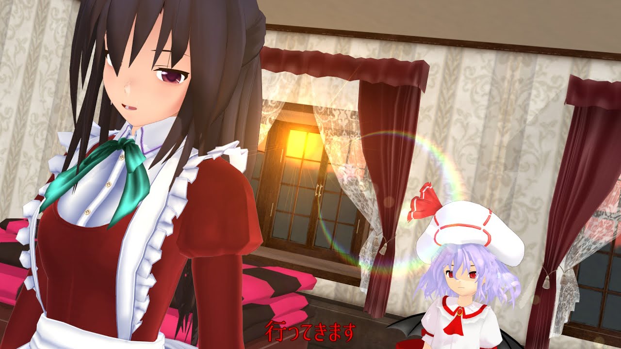 東方MMD】桜：呪い：決着 - YouTube