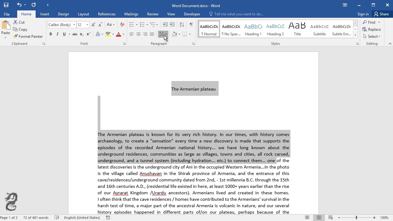 how to remove paragraph spacing in word on mac