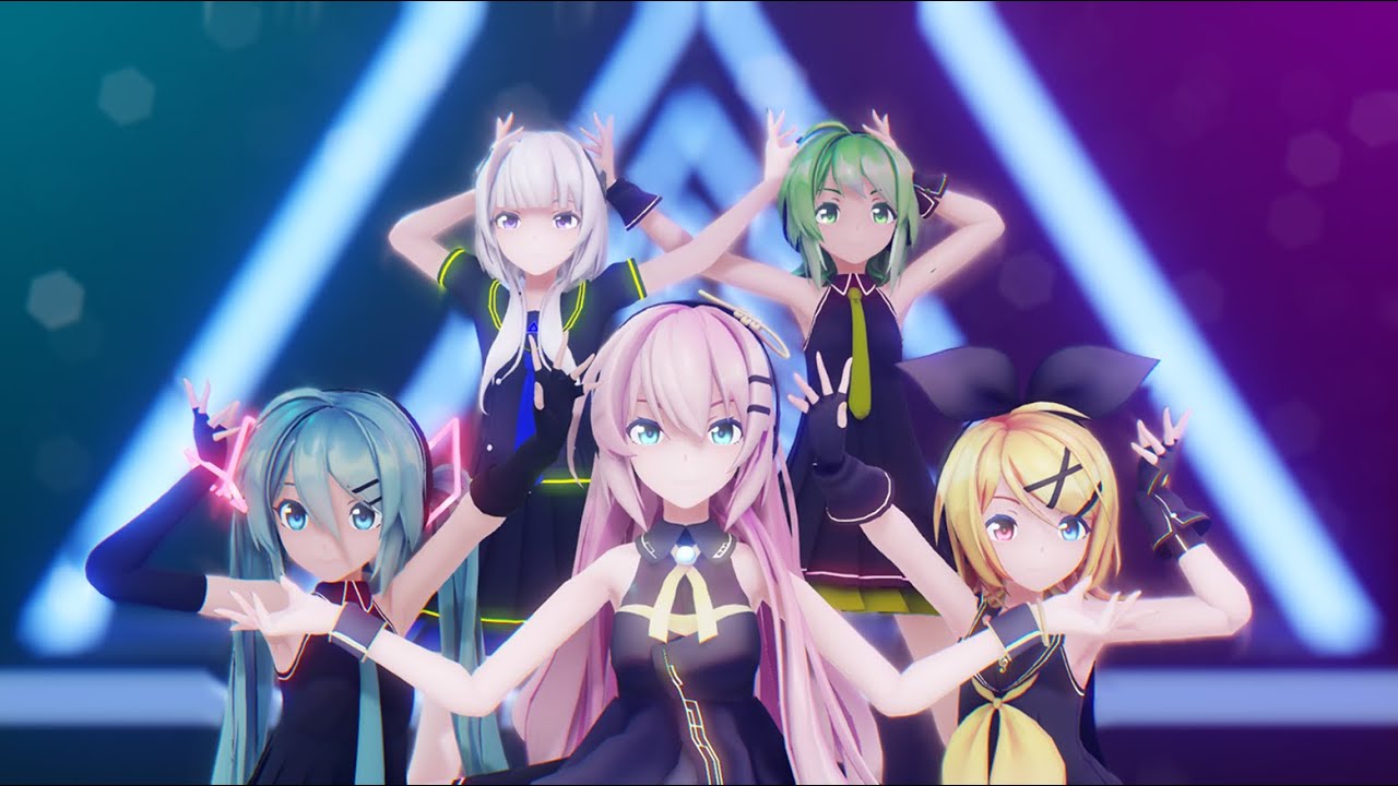 【MMD】WANNABE | Sour式初音ミク/Miku, 鏡音リン/Rin, 巡音ルカ/Luka, GUMI, KAFU | 【4K 60fps】| #mikumikudance